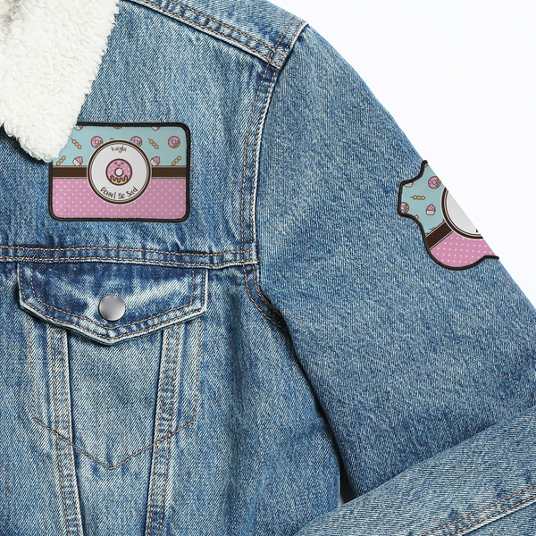 Donuts Patches Lifestyle Jean Jacket Detail