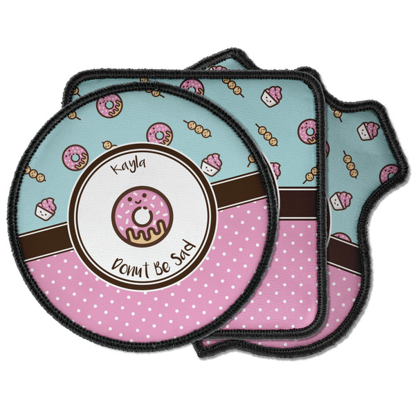 Custom Donuts Iron on Patches (Personalized)