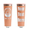 Donuts Peach RTIC Everyday Tumbler - 28 oz. - Front and Back