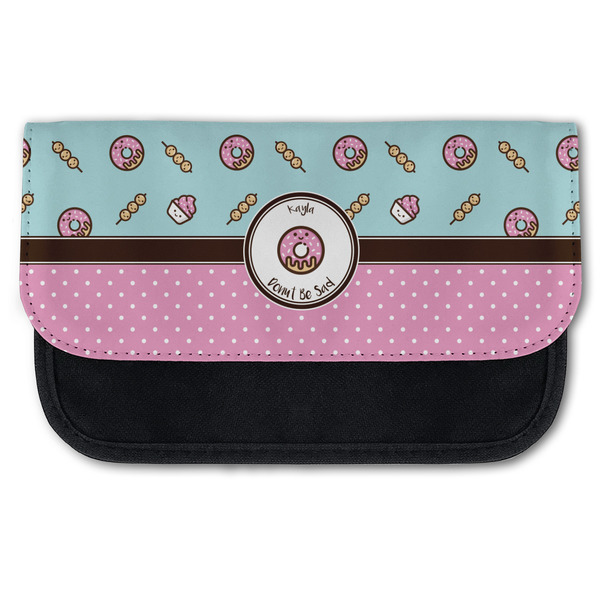 Custom Donuts Canvas Pencil Case w/ Name or Text