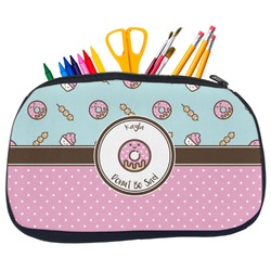 Donuts Neoprene Pencil Case - Medium w/ Name or Text