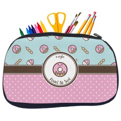 Donuts Neoprene Pencil Case - Medium w/ Name or Text