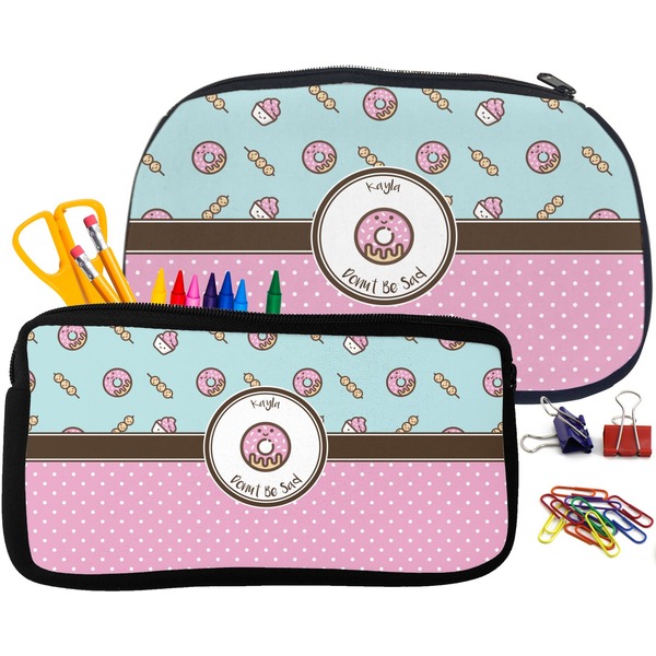 Donuts Pencil / School Supplies Bags Small and Medium