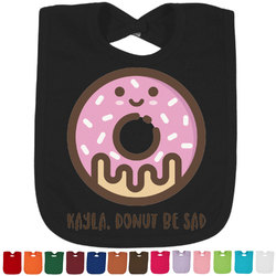 Donuts Baby Bib - 14 Bib Colors (Personalized)