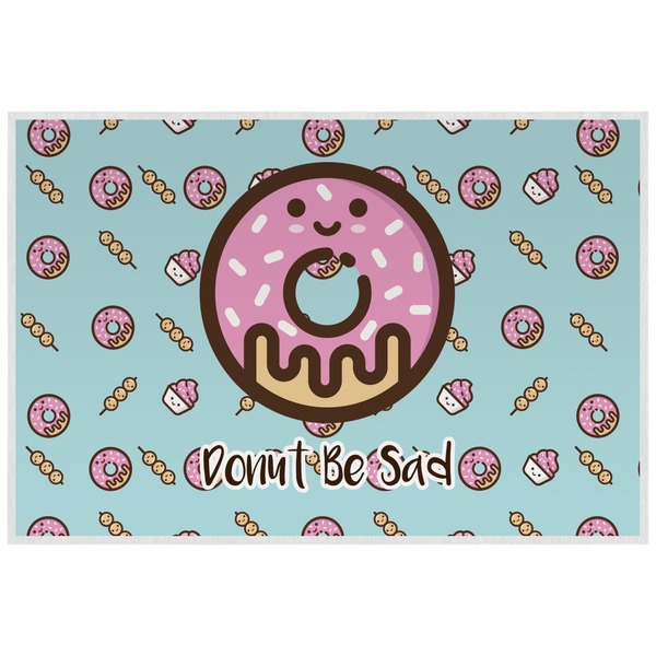 Donuts Personalized Placemat (Back)