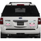 Donuts Personalized Square Car Magnets on Ford Explorer