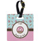 Donuts Personalized Square Luggage Tag