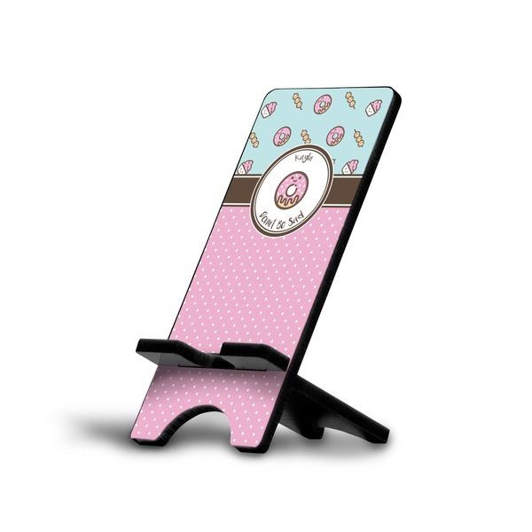 Custom Donuts Cell Phone Stand (Large) (Personalized)