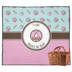 Donuts Outdoor Picnic Blanket (Personalized)
