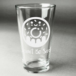 Donuts Pint Glass - Engraved (Personalized)