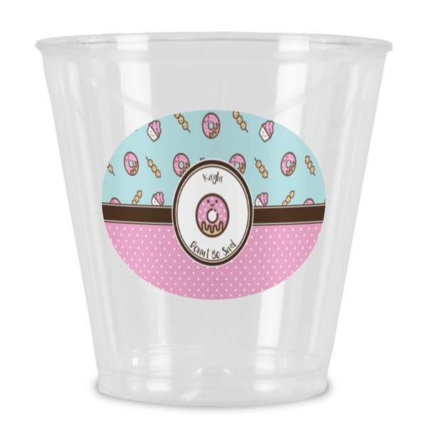 Custom Donuts Plastic Shot Glass (Personalized)