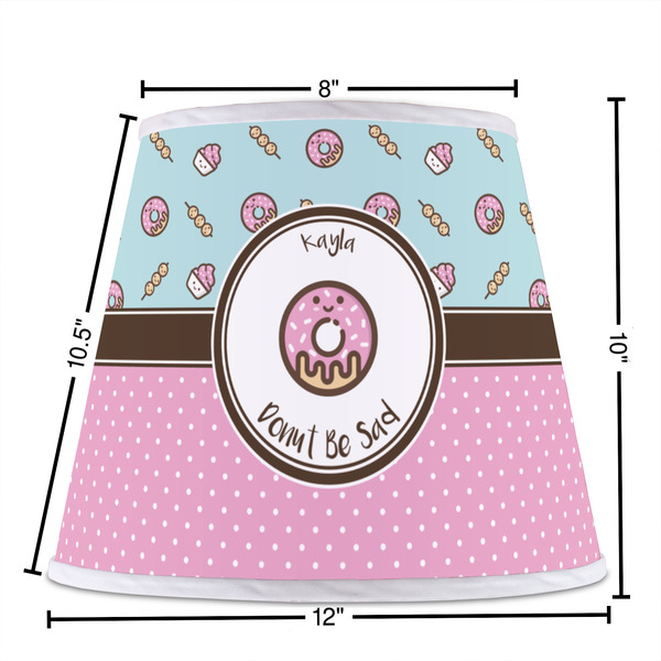 Donuts Poly Film Empire Lampshade - Dimensions