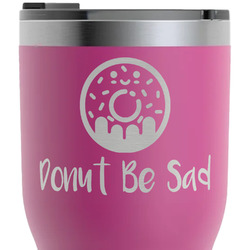 Donuts RTIC Tumbler - Magenta - Laser Engraved - Single-Sided (Personalized)