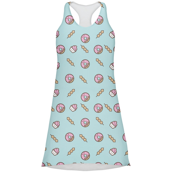 Custom Donuts Racerback Dress - Medium