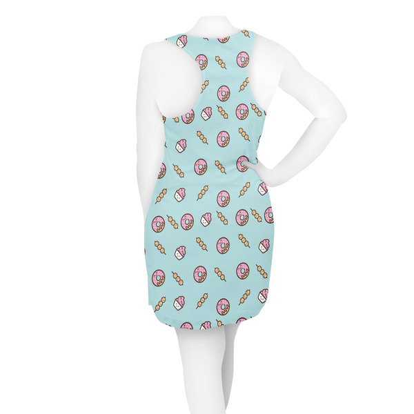 Donuts Racerback Dress - On Model - Back