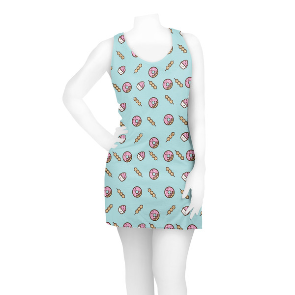 Donuts Racerback Dress - On Model - Front