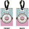 Donuts Rectangle Luggage Tag (Front + Back)