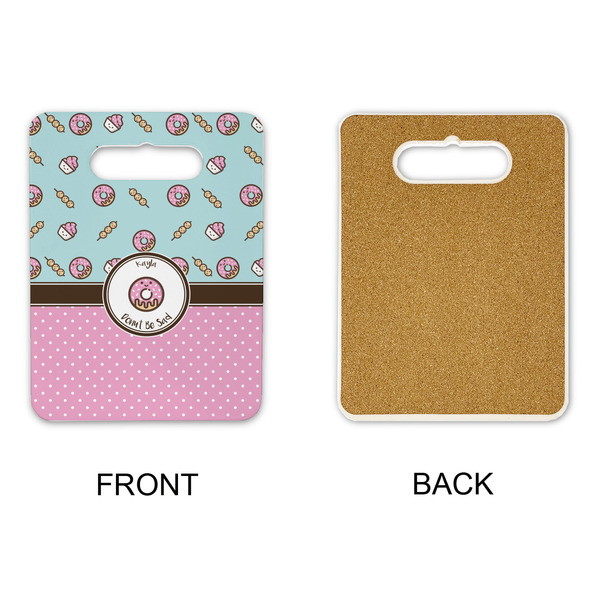 Donuts Rectangle Trivet with Handle - APPROVAL