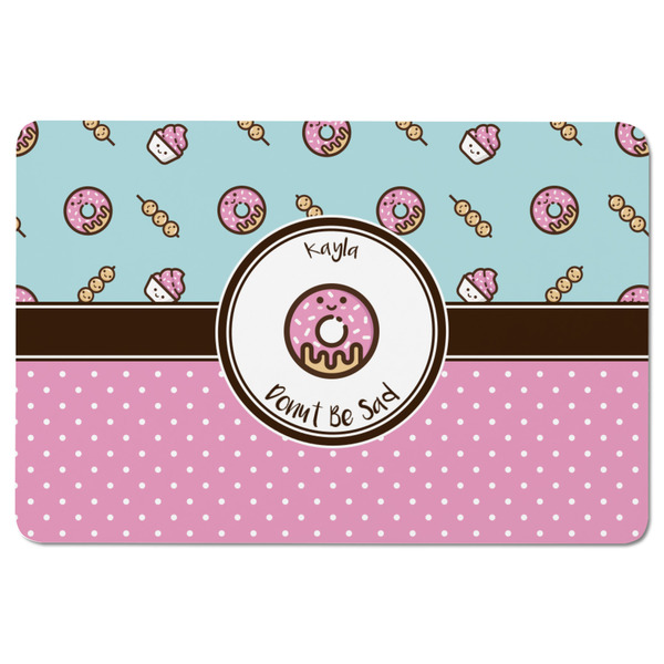 Donuts Rectangular Fridge Magnet - FRONT