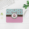 Donuts Rectangular Mouse Pad - LIFESTYLE 2