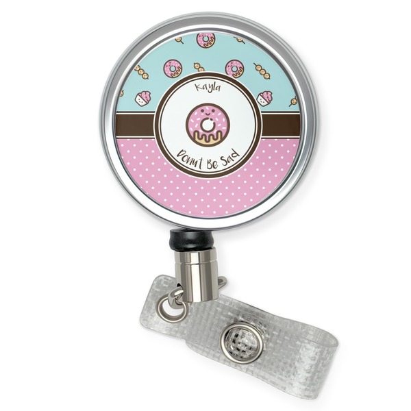 Custom Donuts Retractable Badge Reel (Personalized)