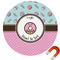 Donuts Round Car Magnet