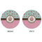 Donuts Round Linen Placemats - APPROVAL (double sided)