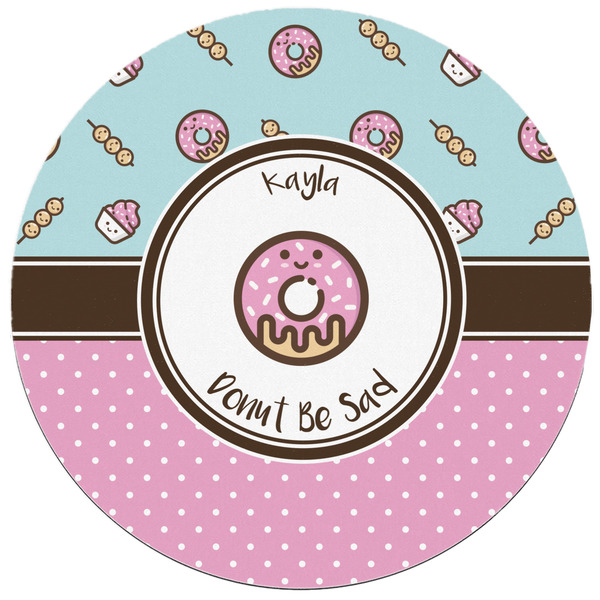 Donuts Round Mousepad - APPROVAL