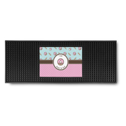 Donuts Rubber Bar Mat (Personalized)