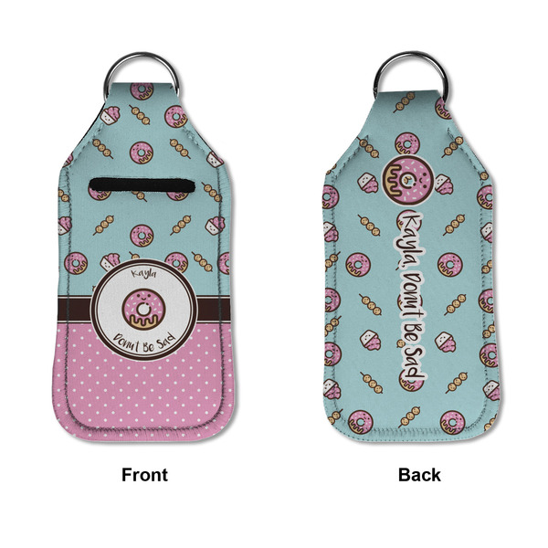 Donuts Sanitizer Holder Keychain - Large APPROVAL (Flat)