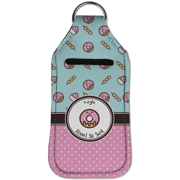 Donuts Sanitizer Holder Keychain - Large (Front)