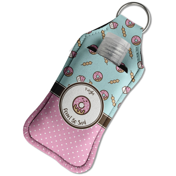 Donuts Sanitizer Holder Keychain - Large in Case