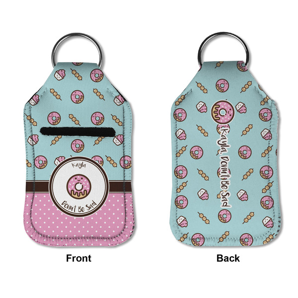 Donuts Sanitizer Holder Keychain - Small APPROVAL (Flat)