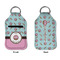 Donuts Sanitizer Holder Keychain - Small APPROVAL (Flat)