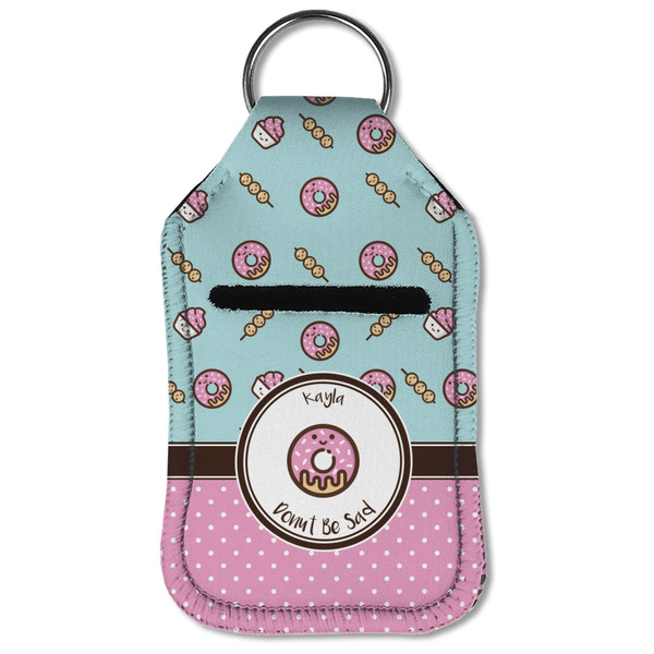 Donuts Sanitizer Holder Keychain - Small (Front Flat)