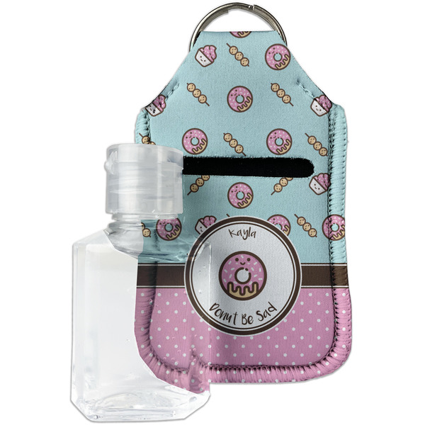 Custom Donuts Hand Sanitizer & Keychain Holder - Small (Personalized)