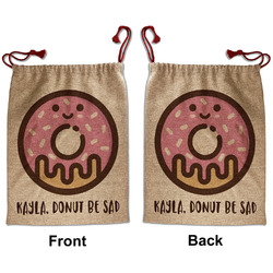 Donuts Santa Sack - Front & Back (Personalized)