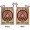 Donuts Santa Sack - Front & Back (Personalized)