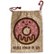 Donuts Santa Bag - Front
