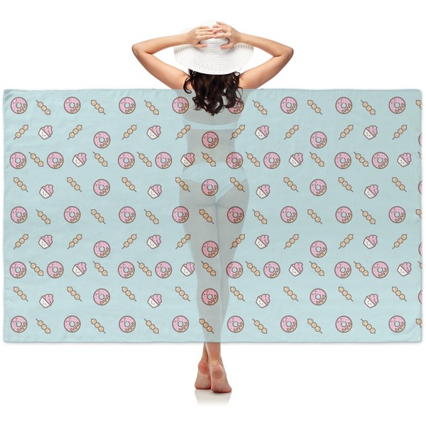 Custom Donuts Sheer Sarong