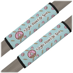 Donuts Seat Belt Covers (Set of 2) (Personalized)