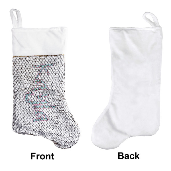 Donuts Sequin Stocking - Approval