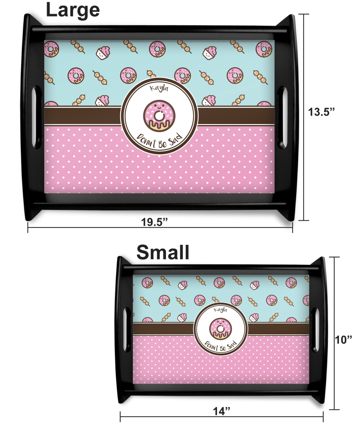 Donuts Wooden Trays (Personalized) YouCustomizeIt