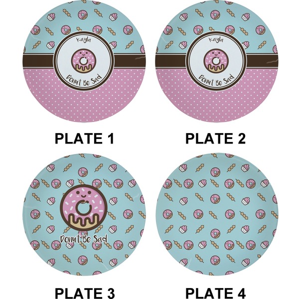 Donuts Set of Appetizer / Dessert Plates (Approval)