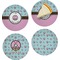 Donuts Set of Appetizer / Dessert Plates