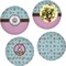 Donuts Set of Lunch / Dinner Plates