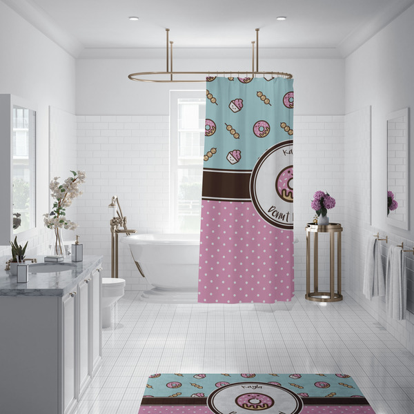 Donuts Shower Curtain - Custom Size