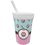 Donuts Sippy Cup with Straw (Personalized)