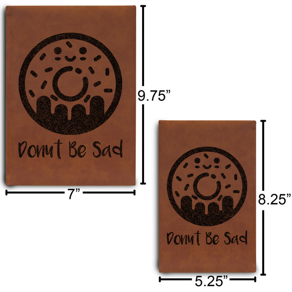 Donuts Sketch Book Size Comparison w/ Dimension