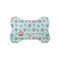 Donuts Bone Shaped Dog Food Mat (Small) (Personalized)